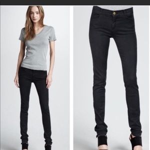Women’s Current/Elliott Matte Black Skinny Jeans